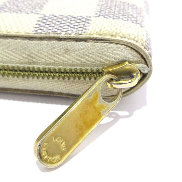 LOUIS VUITTON Zippy Coin Purse Azur Beige Damier - Coin Case 212-080425 - Picture 9 of 12